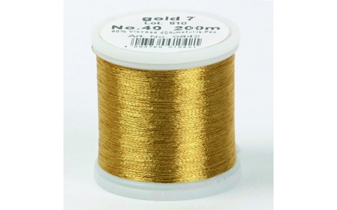 Madeira Metallic №40 (200м) цвет 9842gold-7