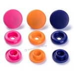 393006 Prym Love Кнопки "Color Snaps"круглые оранжевые, розовые, фиолетовые 12,4 мм 30шт.