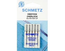Иглы Schmetz к Coverlock  для трикотажа №80 ELX705 SUK CF(хромированные)VСS