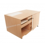 Стол для швейной машины и оверлока Комфорт 1QBN+ (К1QBL/К1QBXL)
